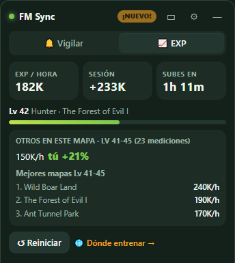 Medidor de EXP